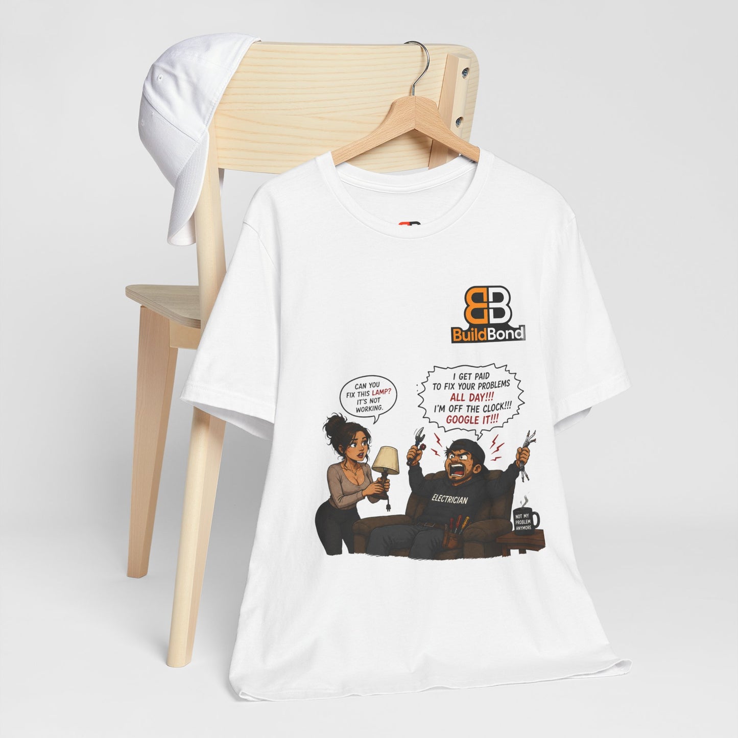 BuildBond "I'm Off the Clock, Google It" Graphic Tee