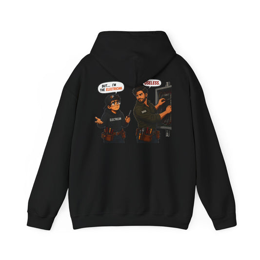 Electrician Dad Jokes Hoodie| BuildBond