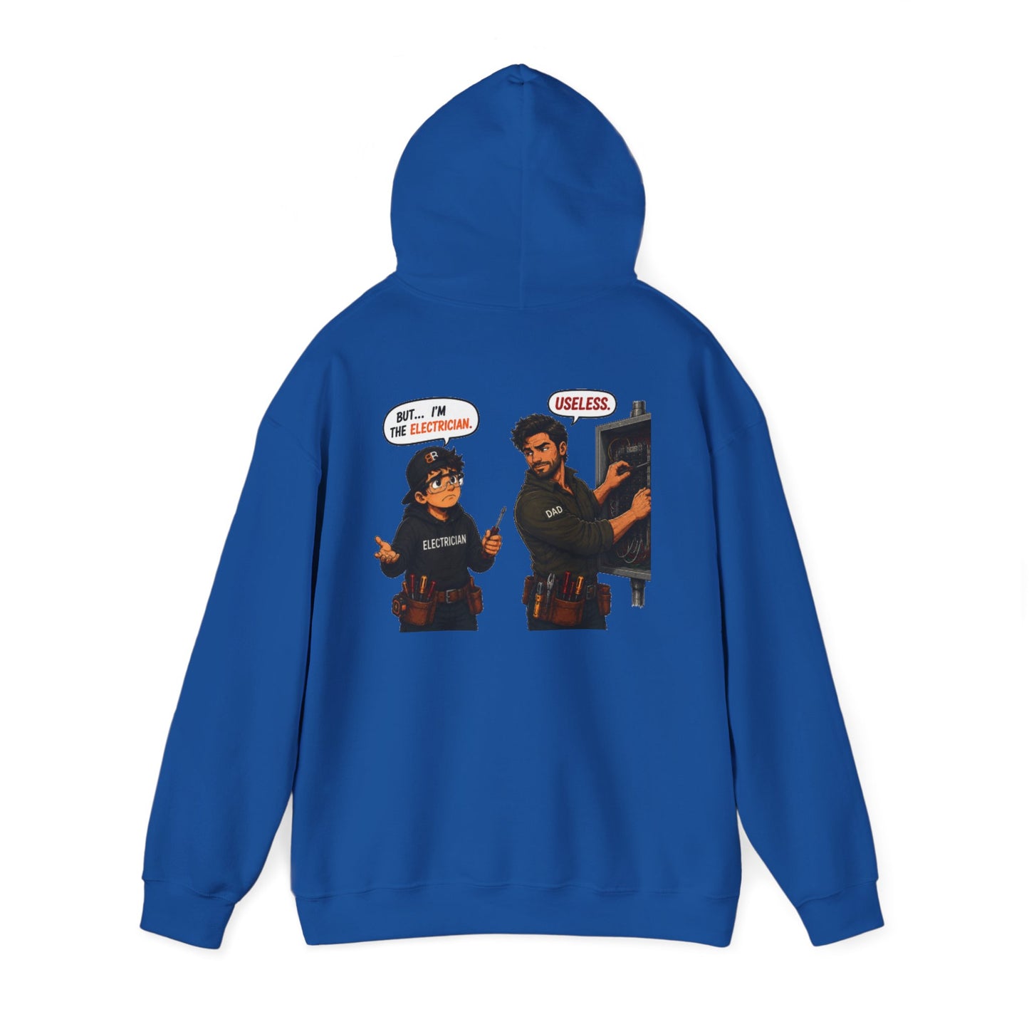 Electrician Dad Jokes Hoodie| BuildBond