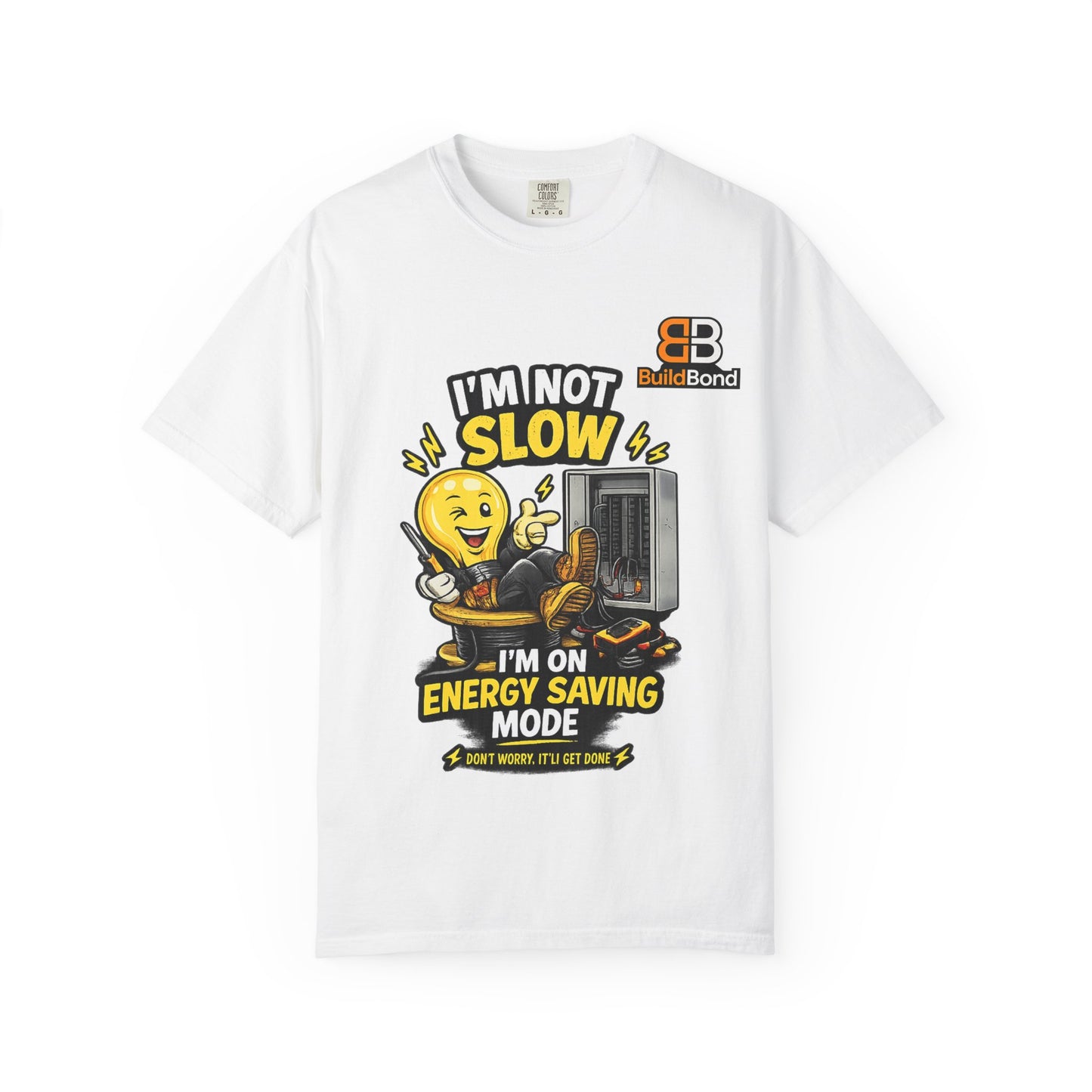 Funny Electrician Shirt – I'm On Energy Saving Mode