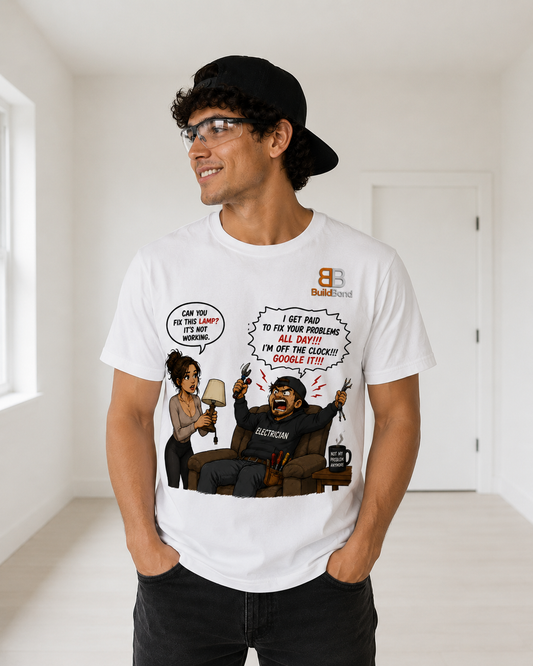 BuildBond "I'm Off the Clock, Google It" Graphic Tee