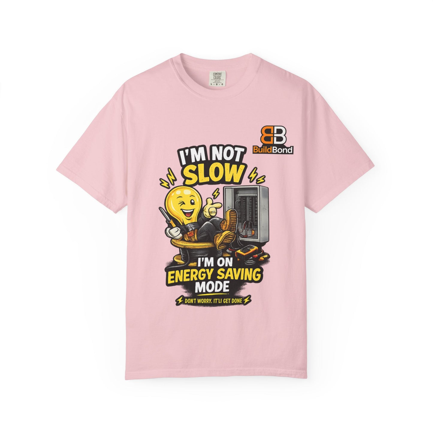 Funny Electrician Shirt – I'm On Energy Saving Mode